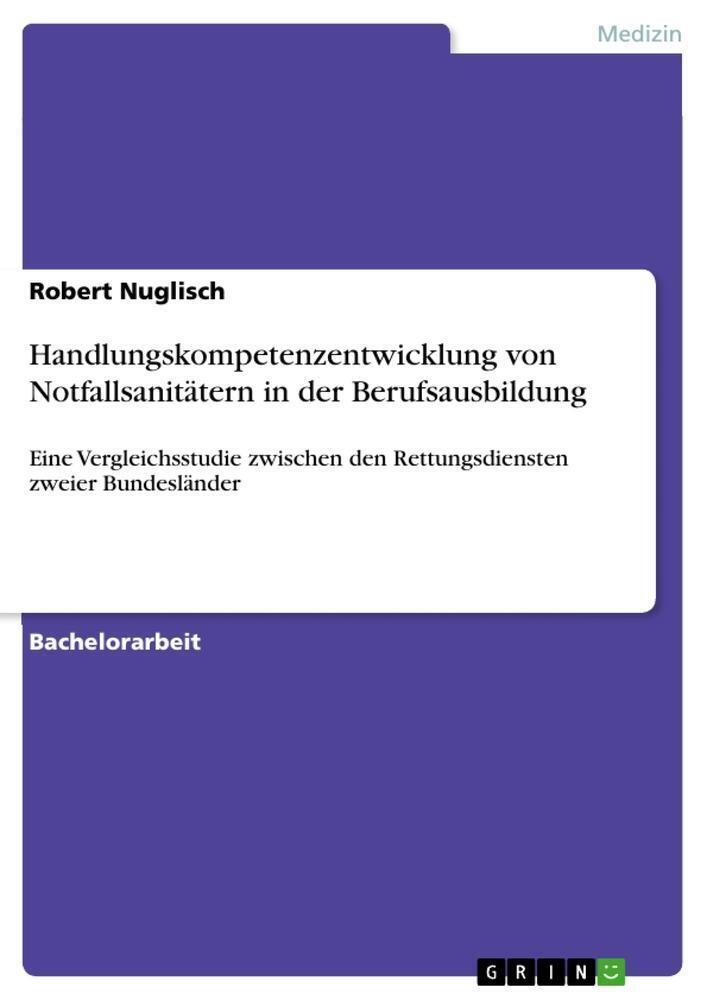 Thumbnail - Robert Nuglisch | Handlungskompetenzentwicklung Von Notfallsanitätern