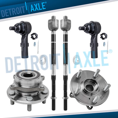 #ad #ad Front Wheel Bearing Hubs Inner Outer Tie Rod Ends for 2011 2017 Honda Odyssey $145.01