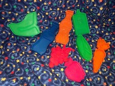 Lot of 8 TUFF STUFF Grocery / Food Pieces by Mattel Pop Corn Apple