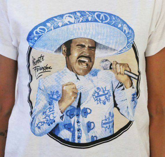 vicente fernandez t shirt vintage