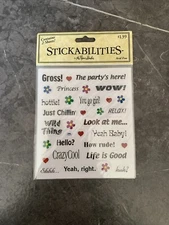 stickabilities stickers Random Quotes…NOS 2007
