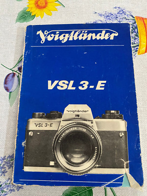 Voigtländer VSL 3-E Bedienungsanleitung - Mehrsprachig -