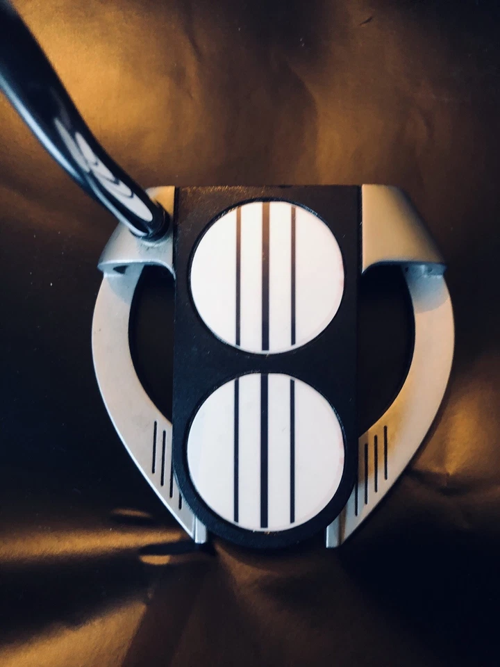 CALCOMANÍAS ODYSSEY TRIPLE PISTA - ¡Sin cortes!  ¡Solo aplica!   ***LÍNEAS NEGRAS*** GOLF Foto 3 de 4