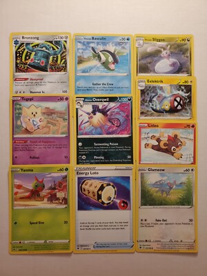 50 pokemon card lot Pokemon TCG 50 Card Bulk Common / Uncommon Lot