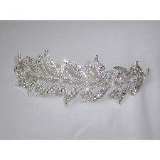 Rhinestone tiara crown, wedding bridal prom princess birthday rhinestone tiara