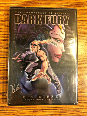 The Chronicles of Riddick Dark Fury DVD Vin Diesel 2004 Animated