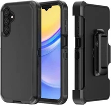 For Samsung Galaxy A12 A13 A14 A15 5G Shockproof Case Fit Otterbox Belt Clip