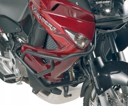 Crash bars Honda Varadero XL 1000V 2007-2012 noirs en acier