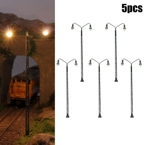 Lot De 10 LED Lampes éclairage Pour Modélisme Ferroviaire échelle N (1:160) - Neuf