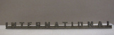 Vintage INTERNATIONAL Truck Grille Name Emblem Name Sign Original USA
