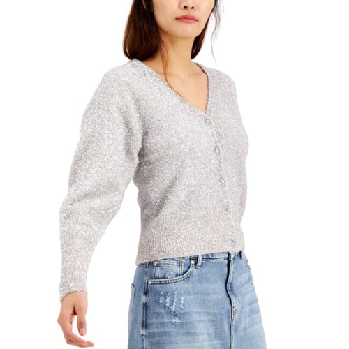 Shine Cardigan (Silver 