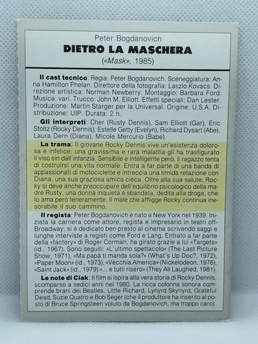 LOCANDINA CARTOLINA DI CIAK RIVISTA DI CINEMA E SPETTACOLO ANNO 1985 - Foto 36 di 156