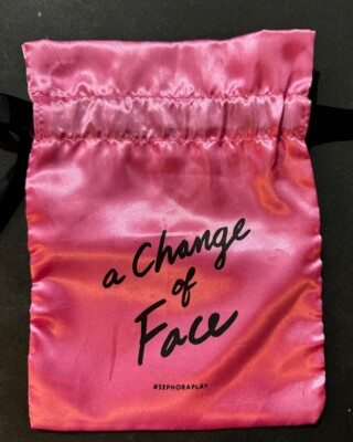 Sephora Play A Change Of Face Drawstring Makeup Bag