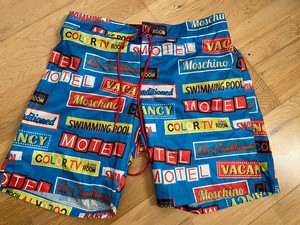 mens moschino swim shorts