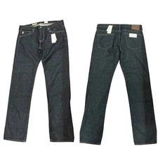36R x34 AG Adriano Goldschmied Mens Jeans The Nomad Modern Slim Cotton  New Dark