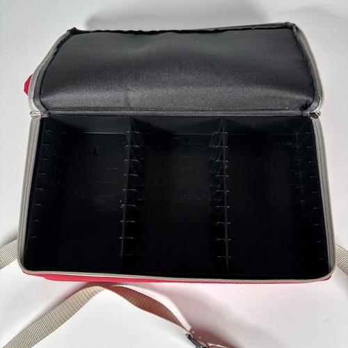 Vintage Case Logic Zippered Nylon 30 Cassette Tape Carrying Case w/ Strap - Picture 2 of 24