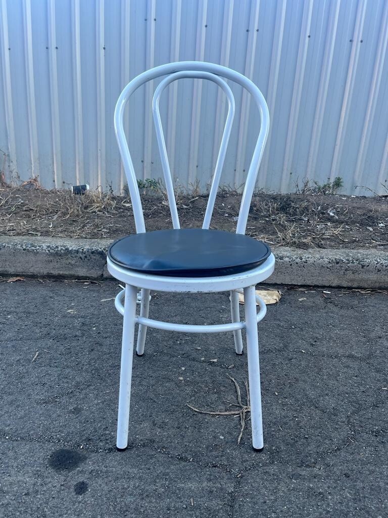 WHITE METAL REPLICA BENTWOOD CHAIRS FOR CAFE'S RESTAURANT FUNCTIONS