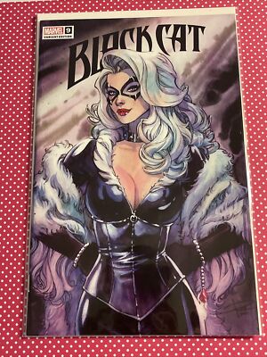 BLACK CAT #9 SABINE RICH VARIANT COVER STAR 2021 captain marvel infinity score