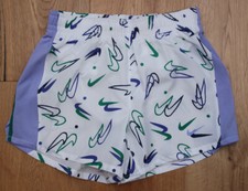 Nike Youth Girl Running Shorts  White, Purple  Green  DRI-FIT  M  L