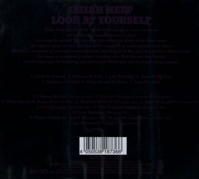 URIAH HEEP - LOOK AT YOURSELF [BONUS DISC] [DIGIPAK] NEW CD