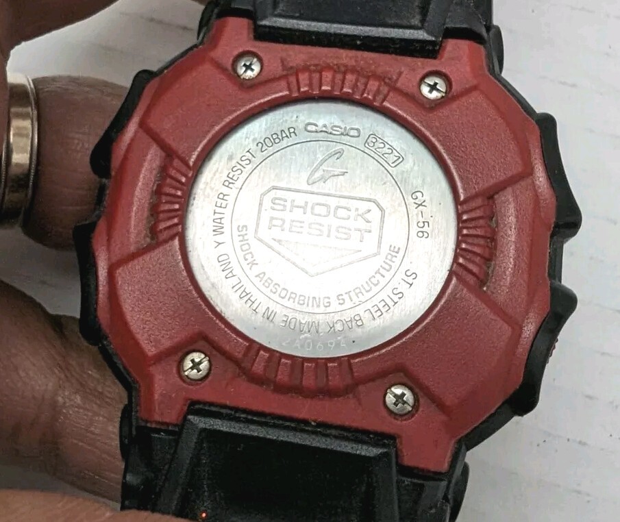 g-shock GXW-56 KG-3JF 美品　レア　KING Casio G-shock King G GX-56 Rare Discontinued Model Solar Mud