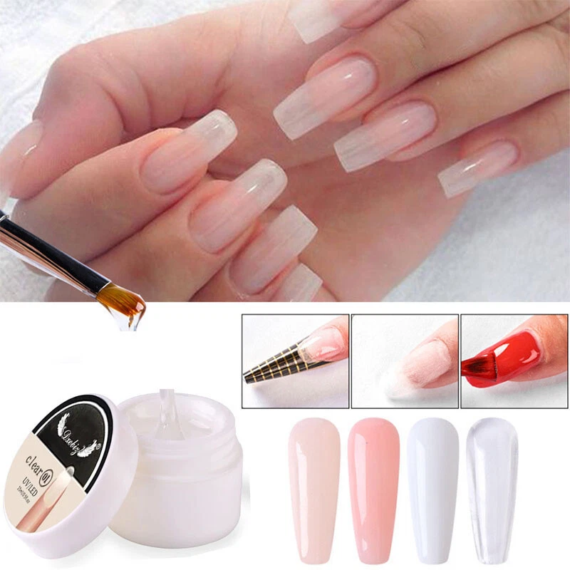 Buy Vishine 6Pcs Gel Nail Polish Set Jelly Nude Neutral Skin Color Dusty  Rose le Red Gel Polish Kit Semi-Transparent Nail Polish Fall Nail Gel UV  LED Soak Off Home DIY 8ml