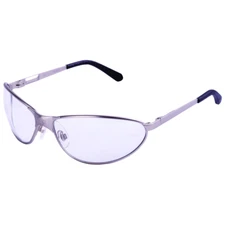 Black Rhino I-Beamz  Safety Glasses with Spring-Loaded Frames & Clear Lenses
