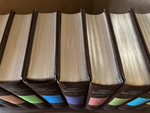 Reader's Digest Full 12 Vol. Satz Schatzkammer großer Biographien 1. Auflage 1970 - Bild 4 von 8