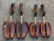 Vintage Rochester Travel Tree Wooden Shoe Stretchers Lot of 4 Individual Pieces