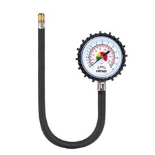 Reifendruckprüfer analog AMIO 04468 0-12 bar 30cm Schlauch für Auto