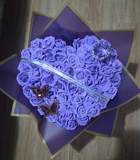 XLarge Eternal  flowers Bouquet Roses Artificial Flowers Gift for Any Occasion