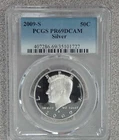 2009-S Proof 90% Silver Kennedy Half Dollar PCGS PR69DCAM (727)