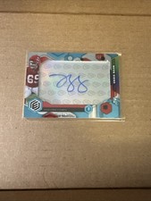 Kyle Long 2021 Panini Elements Neon Signs Blue Auto #d /50 Chiefs Bears