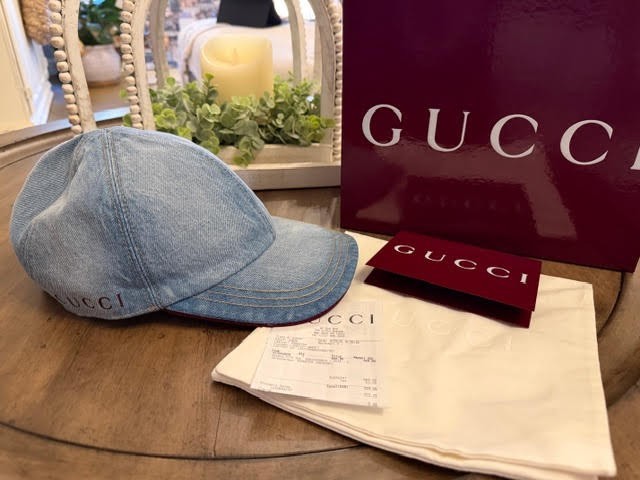 Gucci Baseball Cap - EUC - Worn Once - $660.00 Retail - Sold Out