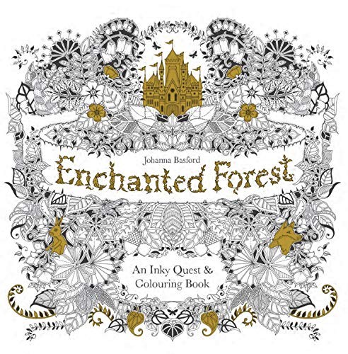 Enchanted Forest: An Inky Quest and Colouring Book-Johanna Basfo - Image 11
