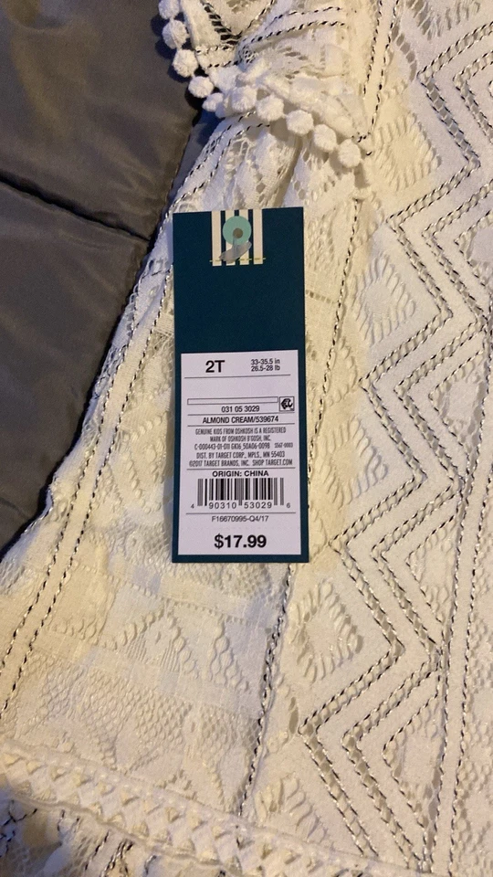 GENUINE KIDS BY OSHKOSH DRESS SIZE 2T NWT - Image 2 of 2