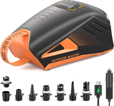 Outdoormaster Shark 3 Paddle Board Pump Electric - 3'50'' Fast Inflation, 20PSI 7