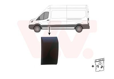 VAN Wezel 1992405 Seitenschutzl. Li. FüR Ford-image