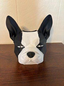 Boston Terrier 3D Printed Pen Holder/Small Flower Pot