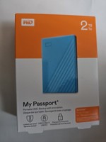 My Passport 2TB Blue Portable Hard Drive - WDBYVG0020BBL