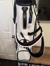 Vessel Golf Player 5.0 Carry Stand WHITE 8.5" 6-way Divider MINT