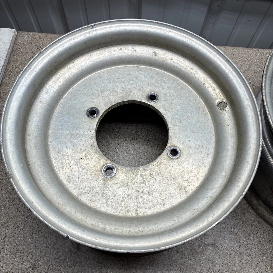 4X137 DWT DOUGLAS WHEEL BLUE LABEL WHEELS Aluminum Rim 12 Inch Front Rims - Image 2 of 4