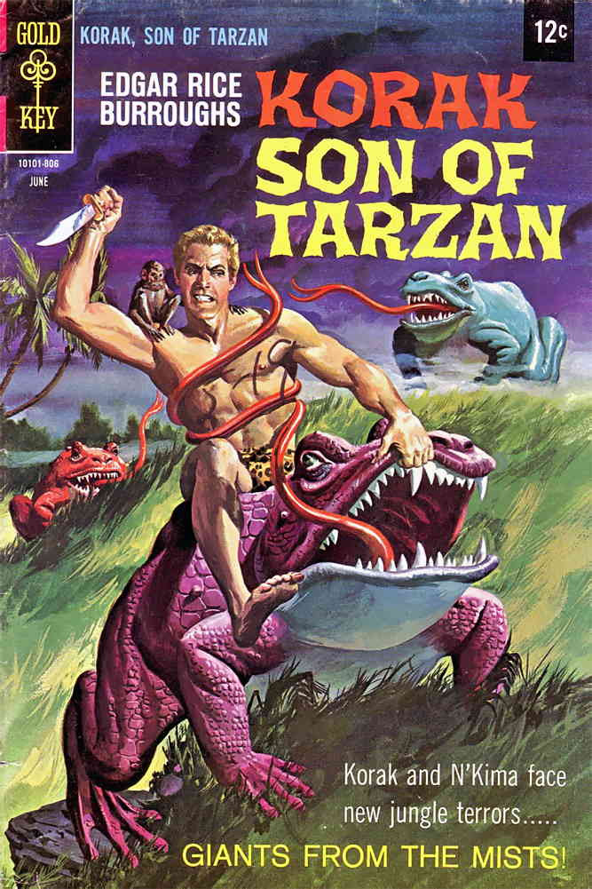Korak Son of Tarzan 23 Poor Low Grade Gold Key Comic Save on Combined Shipping