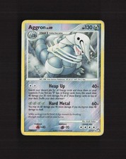 Aggron 1/123 Mysterious Treasures Reverse Holo Pokemon Card DMG