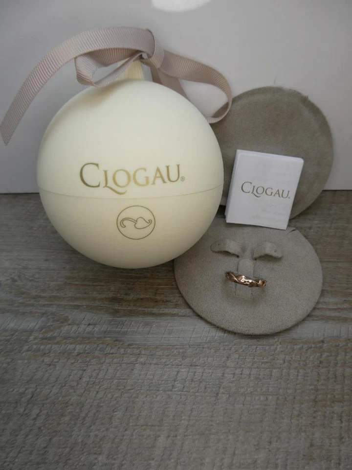 Gorgeous Clogau Sterling Silver & Rose Gold Tree Of Life Ring Boxed Size N - image 3 of 4