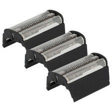 3x Doppelscherfolie für Braun Contour 5877 5895 5874 5875 5897 5873 + Rahmen