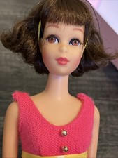 Vintage 1170 TNT Twist N Turn Francie Barbie bambola con costume da bagno originale 1969 quasi nuovo/ex