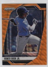 2025 Panini Prizm Orange Wave Prizm /49 Homer Bush Jr #127 16tx