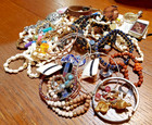 Vintage to Modern Jewelry Lot, necklaces, bracelets, earrings, pendants, 1A — photo 4
