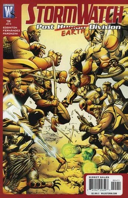 StormWatch: P.H.D. #24 FN; WildStorm | Post Human Division Last Issue - w/Bag+Bo